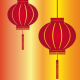 Free Vector: Red Lantern for Chinese New Year